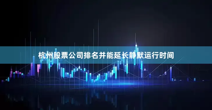 杭州股票公司排名并能延长静默运行时间